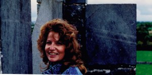 Blarney Castle 1987 and she did kiss the rock again!